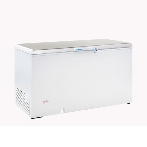 Congelador horizontal tapa abatible Eurofred HC 370 inox