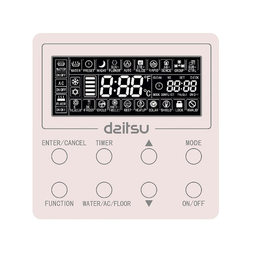 Accesorio Daitsu Control por Cable VRF CDV 57